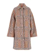 wool-blend coat S,XS Nude