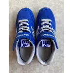 全新 日本購入NEW BALANCE 藍色童鞋（20公分）YV996BL3