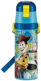 玩具總動員Toy story不鏽鋼輕量保冷水壺470ml，隨手瓶/保溫杯/直飲式水壺/保冷保溫水壺/環保瓶，X射線【C437281】