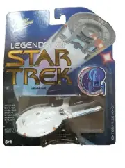 Johnny Lightning Legends of Star Trek WHITE Lightning Enterprise NX-01 Rare