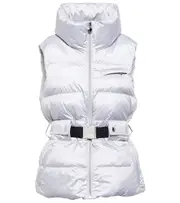 [Jet Set] Jet Set Clara Glam belted puffer vest AU 10 silver