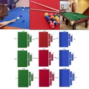 Billiard Cloth Pool Table Felt for 7' 8' 9' Pool Table Pre Cut Bed &