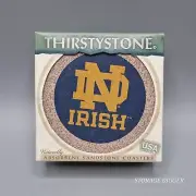 VTG Thirstystone Natural Absorbent Solid Sandstone Coasters ND Irish Set of 4