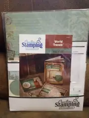 Creative Stamping "World Travels" Kit of the Month Bike Camera Globe Story New