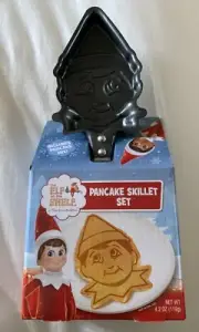 BRAND NEW Elf on the Shelf Pancake Skillet Set EXPIRED Pancake Mix w/FREE Ship!!