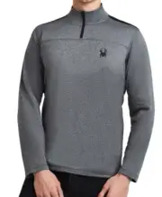 NEW Spyder Active Men's Midweight Quarter Zip Pullover Size Large