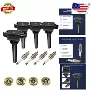 Premium Ignition Coil and Spark Plug Set for Mazda 3, 6, CX Models – 4 Total
