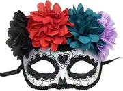 Halloween Mask for Men Women Couple Half Face Venetian Mask Antique Masquerade Mask Costume Carnival Ball Party Nightclub