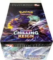Pokemon Chilling Reign Build & Battle Display 10x Box Sword and Shield SWSH
