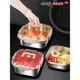 食品級316不銹鋼保鮮盒冰箱專用收納水果密封盒微波爐加熱便當盒