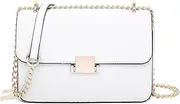 [BBTT.ful] Crossbody Bags for Women Medium PU Leather Shoulder Bag Purse women's Evening Handbags with Chain Strap