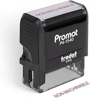 Promot Non-machinable - Self Inking Rubber Stamp - Ink Stamps