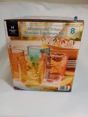 Members Mark Shatterproof Triton Eight Piece Drinkware Set