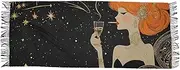 [AIXIWAWA] Anime Woman Women's Pashminas Scarf, Shawls Wrap Lightwight Tassel for Evening Dress Dinner Party, Multicolor