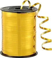 sxvblly Gold Curling Ribbon 3/16" Wide × 500 Yards Shiny Metallic Ribbon for Gift Wrapping Balloon String Birthday Party Decoration Ribbons for Festive Crafts Wedding Decoration