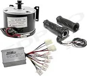 [YC Yier] 24V 250W Brush Motor Speed Controller Throttle Grips MY1016 2650RPM for Electric Bicycle Scooter ATV Quad Go Kart E Bike Drift Trike Tricycle 4 Wheelers Dolly Cart DIY Parts