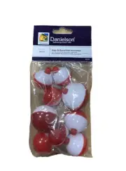 10PK Danielson Fishing Snap on Round Float Assortment Fishing Bobbers- Set of 2