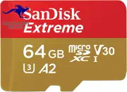 Micro SD Memory Card 64GB Extreme Microsdxc UHS-I Memory Card with Adapter - C1
