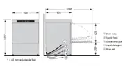 Hobart Ecomaxplus Undercounter Dishwasher - F515 Large - ECOMAXPLUSF515L-D-HB