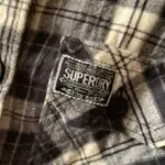 （已售出）SUPERDRY 女生長袖格紋襯衫