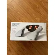 Sharper Image Shiatsu Neck And Shoulder Deep Rolling Massage With Heat