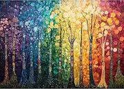 [Yunlus] Jigsaw Puzzles for Adults 1000 Pieces Impossible Hard Difficult Challenging Puzzles for Adults 1000pc Puzzle Fantasy Forest Jigsaw Puzzle 1000 Pieces 28 x 20 inch