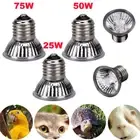 Heat Emitter Light UVA+UVB Lamp Bulb 25/50/75W for Pet Reptile Tortoise Heater