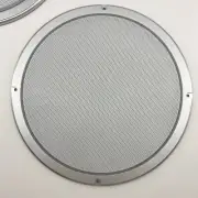 10" DJ Car Silver Speaker Cover For Woofer Subwoofer Grill Metal Mesh ABS Frame