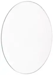American Educational Polished Edges Soda Lime Watch Glass 100mm Diameter