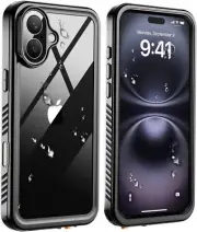 For iPhone 16 Plus Waterproof Case Shockproof Heavy Duty Rugged Protective Cover
