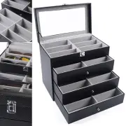 24 Slots Glasses Display Storage Case Box Organizer For Eyeglass Display Box USA