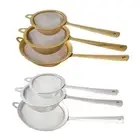 Very Fine Mesh Fine Mesh Strainer Stainless Steel Cocktail Sieve for Kitchen