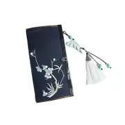 Embroidery Wallet for Women Handmade Purse Vintage Pattern Clutch-MeiZhu