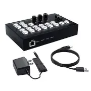1*HDMI Video Switcher Mixer Support Multiple Camera Live Streaming OSD PIP MIC