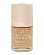 Clarins Women's 1oz 111N Skin Illusion Velvet Natural Mattifying & Hydrating Foundation