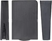 XBERSTAR PS5 COVERConsole Dust Cover PS5 Dust Protector Custom Designed for Playstation 5 Console Disc Edition & Digital Edition (BLACK COVER)