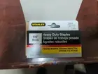 Stanley 1/4" Heavy Duty Staples TRB504 4000 pc Case of 10 40000 pc