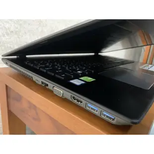 Acer E5-575G-53SX 15吋筆電(七代i5-7200U/1T/2G獨顯/灰 二手