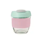 Avanti Go Cup Glass 236ml Pink/Mint/Grey