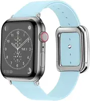 HRBTBGPULX Silicone Band For Apple Watch 8 7 Band 49mm 41mm 45mm Watch Strap