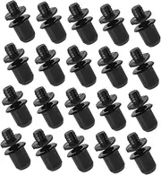 Yardwe 20 Set Speaker Mesh Panel Clamps Speaker Grille Retainers Plastic Snap Button Speaker Grill Guides Acoustic Mesh Clip