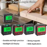 360° Gauge Inclinometer Digital Level Meter Magnetic Angle Finder Protractor
