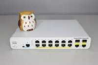 在飛比找露天拍賣優惠-Cisco WS-C2960C-12PC-L 12 Port