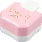3 in 1 Corner Cutter Rounder 3 Type Shapes Paper Corner Rounder Labour Saving Corner Rounder Punch Portable Corner Cutting Machine Corner Craft Punch Precise Cutting for Scrapbooking Crafting (Pink)