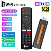 4K Smart TV Stick Android 14 OS 2G 16GB 2.4G Wifi BT5.0 Media Player US FAST