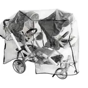 Double Stroller Rain Cover,Rain Cover for Double Tandem Stroller