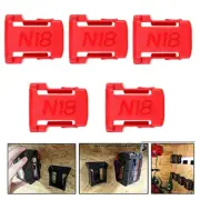 5PCS Battery Holder for Milwaukee 18v Battery Mount Dock Holder for 48-11-1850