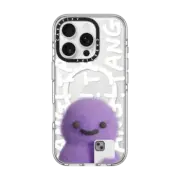 iPhone 16 Pro Clear Case MagSafe Compatible Tang Dinosaurs and Phones