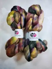 Polwarth roving, wool top, 100 g,LET'S MEET AGAIN