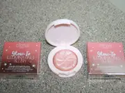 2 x Ciate London Glow-To Illuminating Blush in Tempt Me dusty rose 5g / 0.08oz